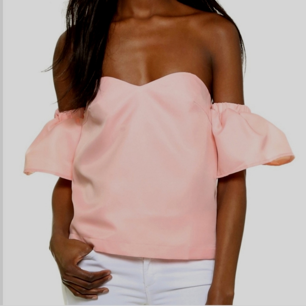 NWT re:named Over the Shoulder Top
